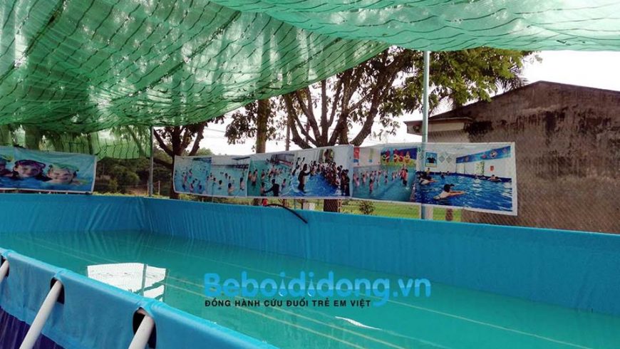 Bàn giao và chuyển giao công nghệ hồ bơi di động tại Phú Thọ